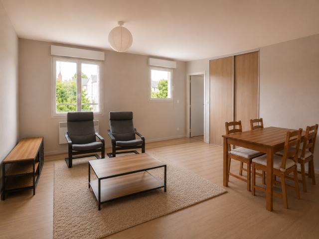 Location appartement 2 pièces Angers Saint Léonard Madeleine 49