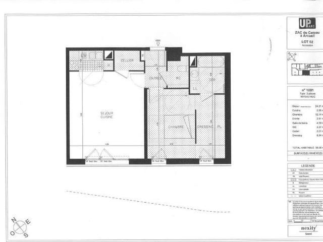 Location appartement 2 pièces Arcueil 94