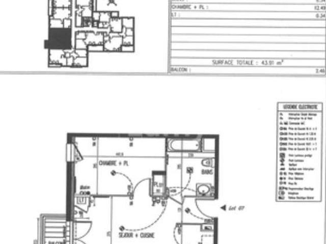 Location appartement 2 pièces Bouaye 44