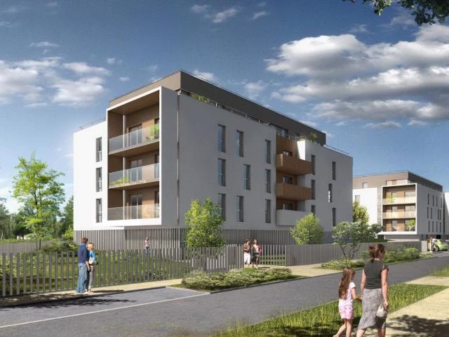 Location appartement 2 pièces BRUGES 44m² à 702.98€/mois CDC Habitat