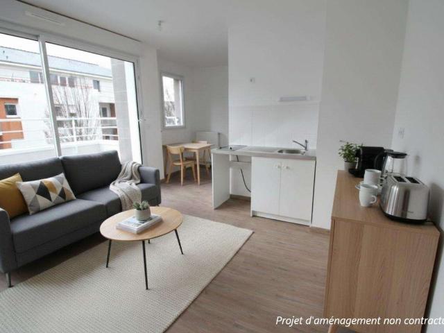 Location appartement 2 pièces Carquefou 44