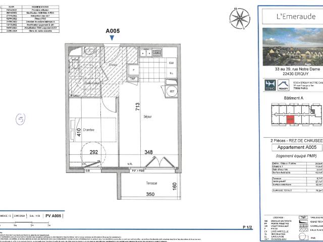 Location appartement 2 pièces Erquy 22