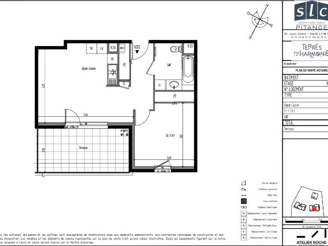 Location appartement 2 pièces GEX 49m² à 954.10€/mois CDC Habitat