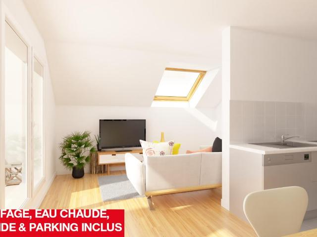 Location appartement 2 pièces HAGUENAU 46m² à 741.26€/mois CDC Habitat