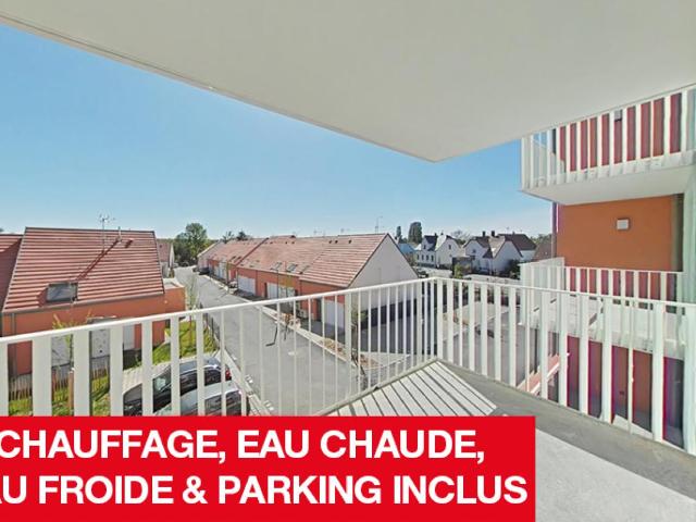 Location appartement 2 pièces HAGUENAU 53m² à 799.62€/mois CDC Habitat