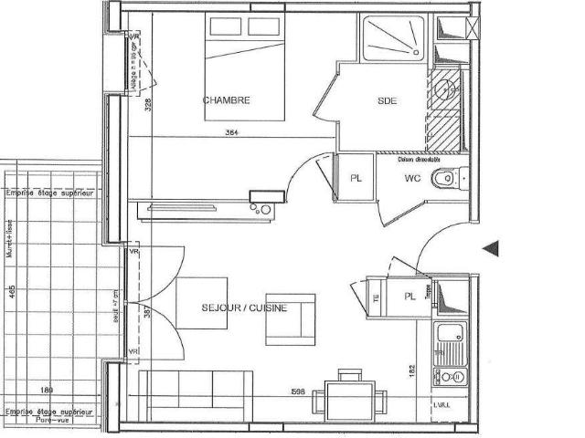 Location appartement 2 pièces La Chapelle sur Erdre 44