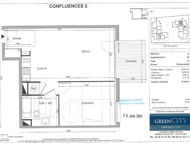 Location appartement 2 pièces LABARTHE SUR LEZE 48m² à 642.30€/mois CDC Habitat