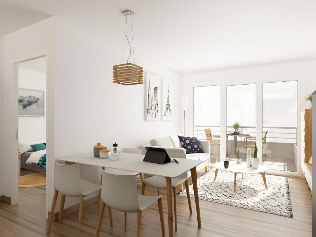 Location appartement 2 pièces METZ 45m² à 637.88€/mois CDC Habitat