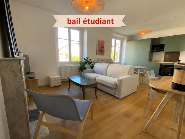 Location Appartement 2 pièces Meublé 37m² BAYONNE 64100