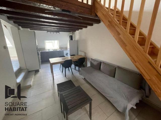 Location Appartement 2 pièces Meublé 43m² LOCHES 37600