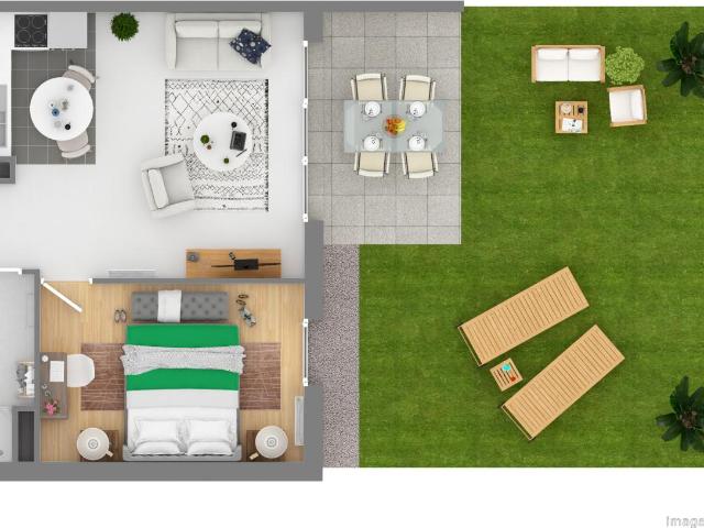 Location appartement 2 pièces MONT DE MARSAN 41m² à 567.37€/mois CDC Habitat
