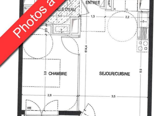 Location appartement 2 pièces Nantes Île de Nantes 44
