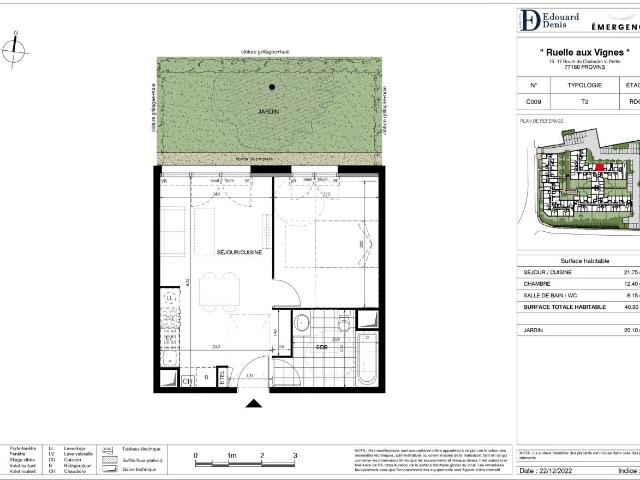 Location appartement 2 pièces PROVINS 40m² à 652.96€/mois CDC Habitat