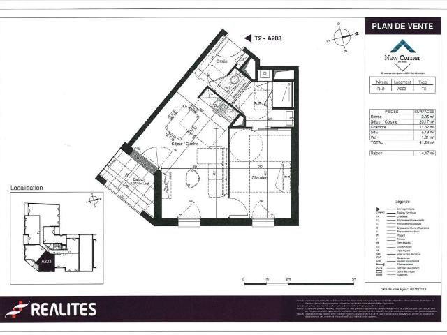 Location appartement 2 pièces Saint Herblain 44