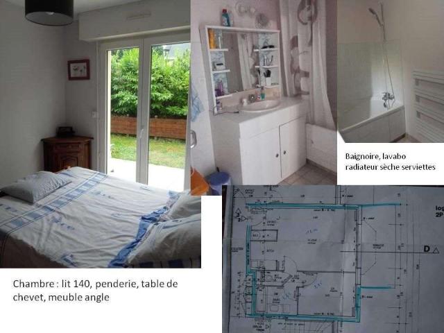 Location appartement 2 pièces Saint Malo 35