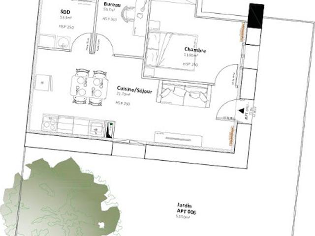 Location Appartement 3 pièces 43.8 m2 Fronton