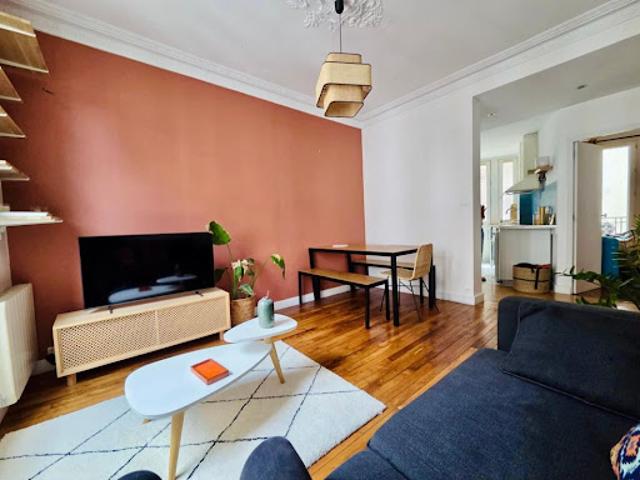 Location Appartement 3 pièces 46.18 m2 Paris 18ème