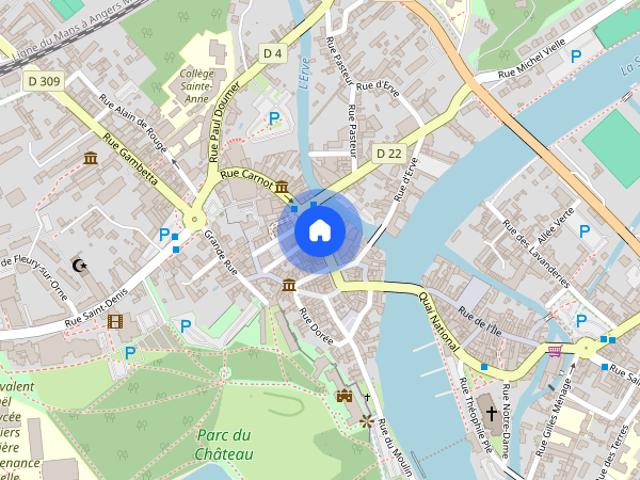 Location Appartement 3 pièces 55m² SABLE SUR SARTHE 72300