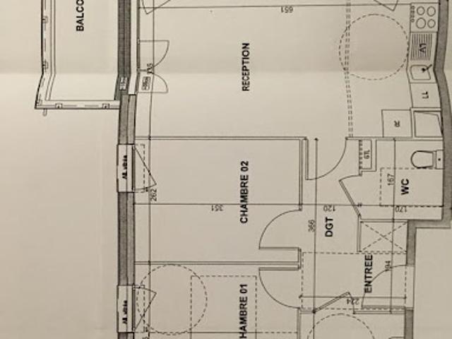 Location Appartement 3 pièces 56 m2 Mantes la Ville