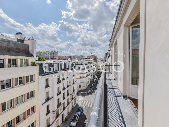 Location Appartement 3 pièces 58m² à Paris 15e Balcon 3 pièces