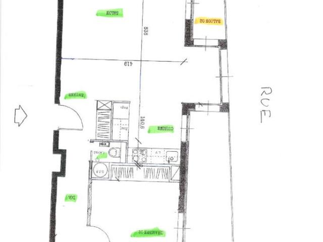 Location Appartement 3 pièces 63m²