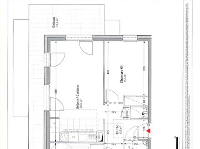 Location Appartement 3 pièces 60 m2 Huningue