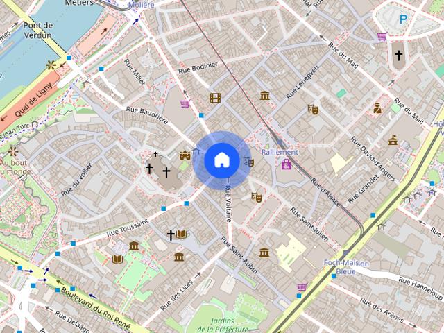 Location Appartement 3 pièces 61m² ANGERS 49100