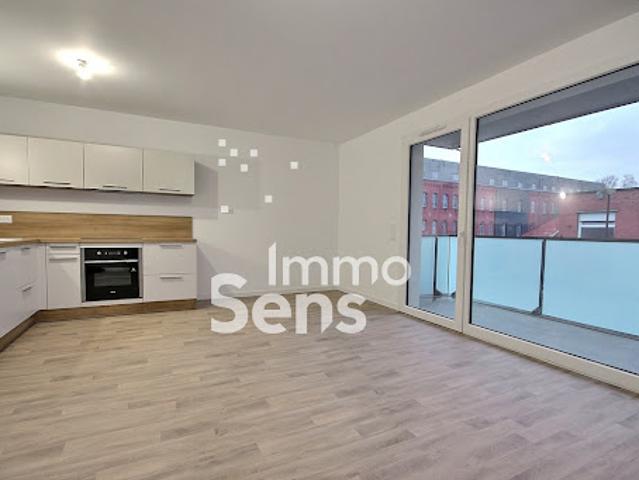 Location Appartement 3 pièces 62.95 m2 Roubaix