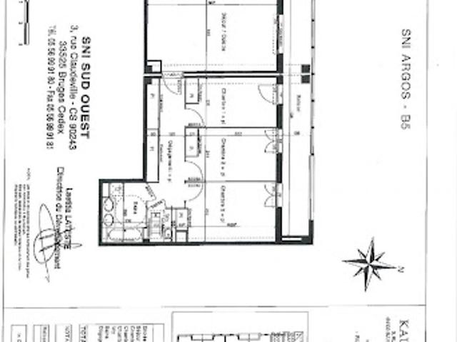 Location Appartement 3 pièces 62 m2 Hendaye