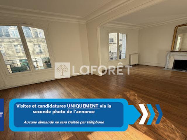 Location Appartement 3 pièces 64.24 m2 Paris 17ème