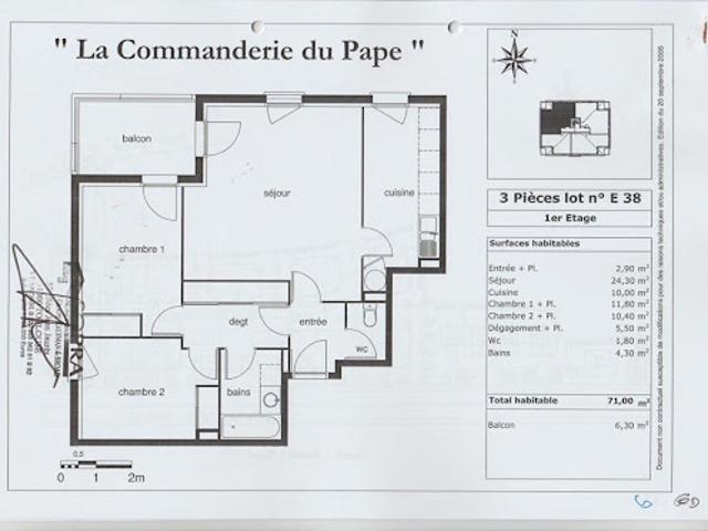 Location Appartement 3 pièces 71 m2 Pessac