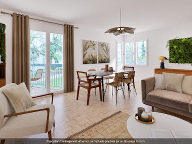 Location Appartement 3 pièces 80.83 m2 Ville d'Avray