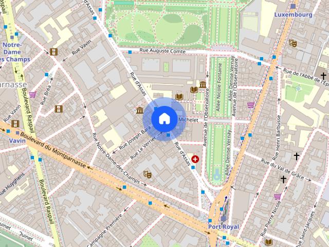 Location appartement 3 pièces à Paris, Rue Notre Dame des Champs