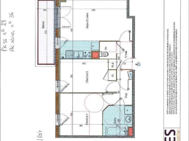 Location appartement 3 pièces Angers 49