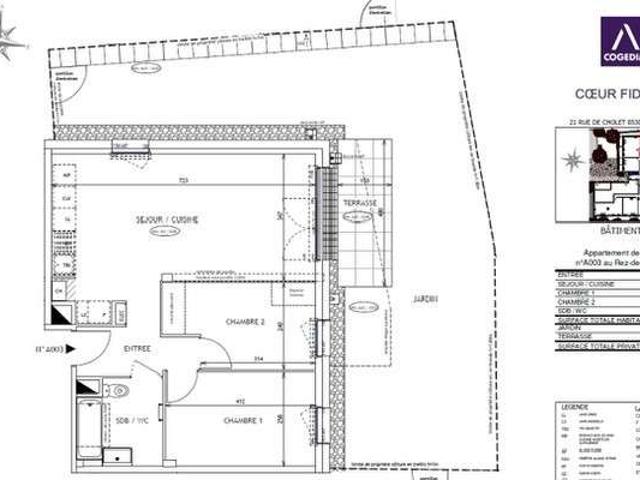 Location appartement 3 pièces Challans 85