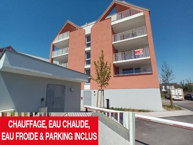 Location appartement 3 pièces HAGUENAU 66m² à 914.99€/mois CDC Habitat