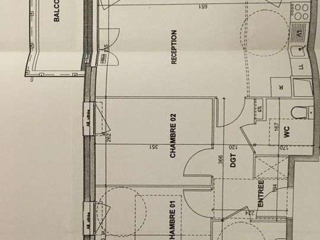 Location appartement 3 pièces Mantes la Ville 78