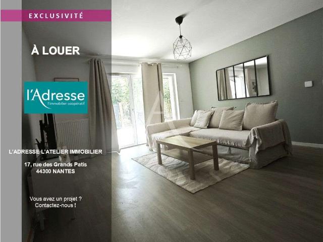 Location appartement 3 pièces Nantes Beaujoire Saint Joseph 44