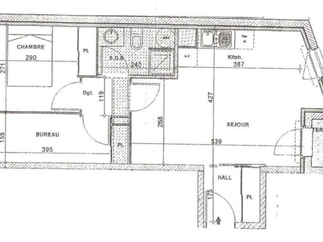 Location appartement 3 pièces Nantes Rond Point De Rennes 44