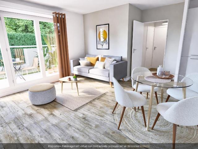 Location appartement 3 pièces NOTRE DAME DE BONDEVILLE 66m² à 734.07€/mois CDC Habitat