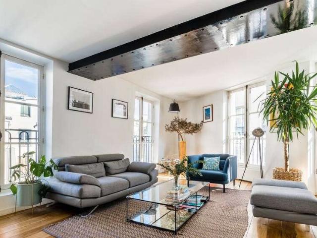 Location appartement 3 pièces Paris 2e 75