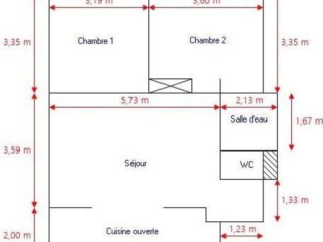 Location appartement 3 pièces Saint Herblain 44