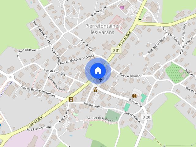 Location Appartement T3 95 m² Pierrefontaine les Varans