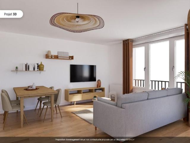 location Appartement T3 DE 60.8m² À BOBIGNY