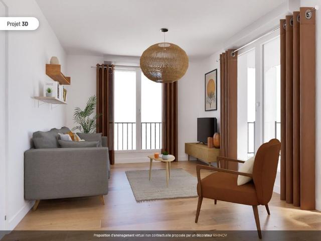 location Appartement T3 DE 64.6m² À BOBIGNY