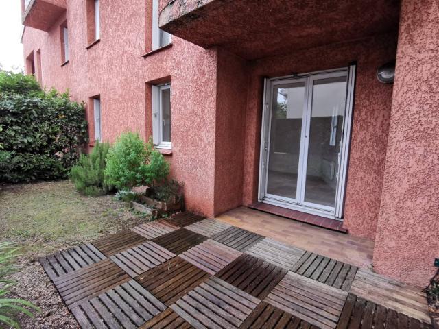 Location appartement T1bis/T2 Avec jardinet et parking Toulouse Croix de Pierre