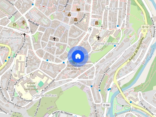 LOCATION APPARTEMENT T2 RODEZ SANS FRAIS D'AGENCE
