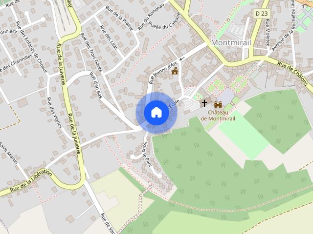 Location appartement T4 75.00m² à Montmirail 51210