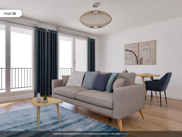 location Appartement T4 DE 76.6m² À BOBIGNY