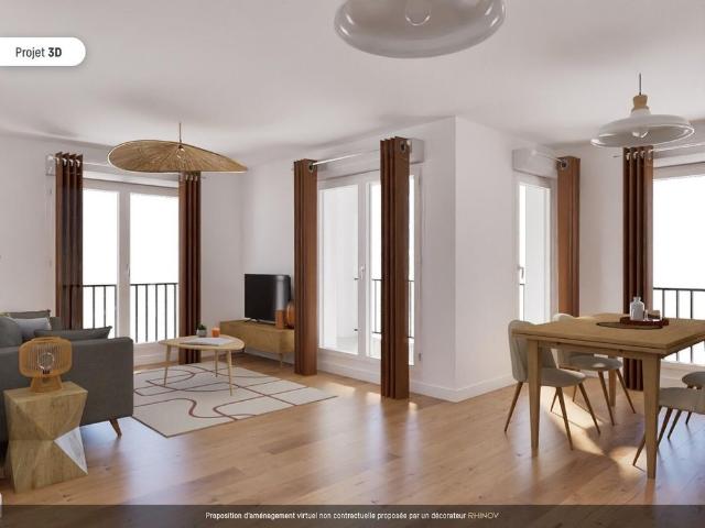 location Appartement T4 DE 81.4m² À BOBIGNY